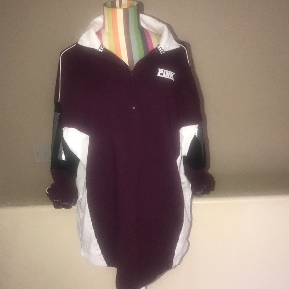 PINK Pullover half zip